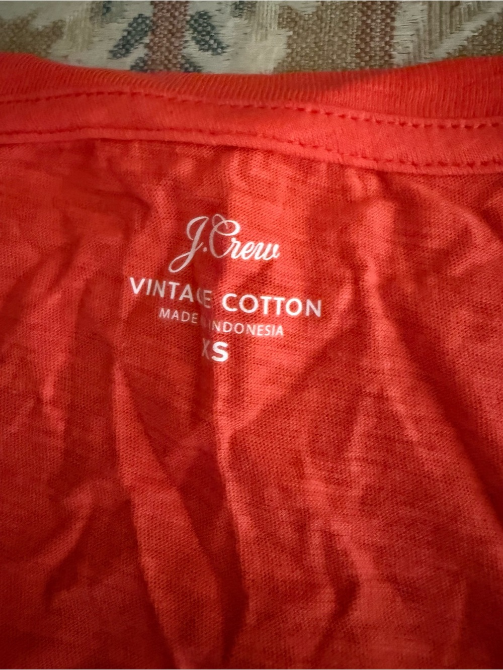 J Crew V Neck Re- Imagined vintage cotton t shirt - Picture 8 of 10